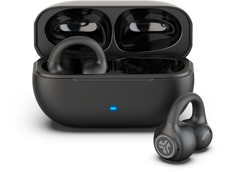 photo JLAB Flex Open Air Clip Earbuds IEUEBFLEXRBLK124 True Wireless, Black