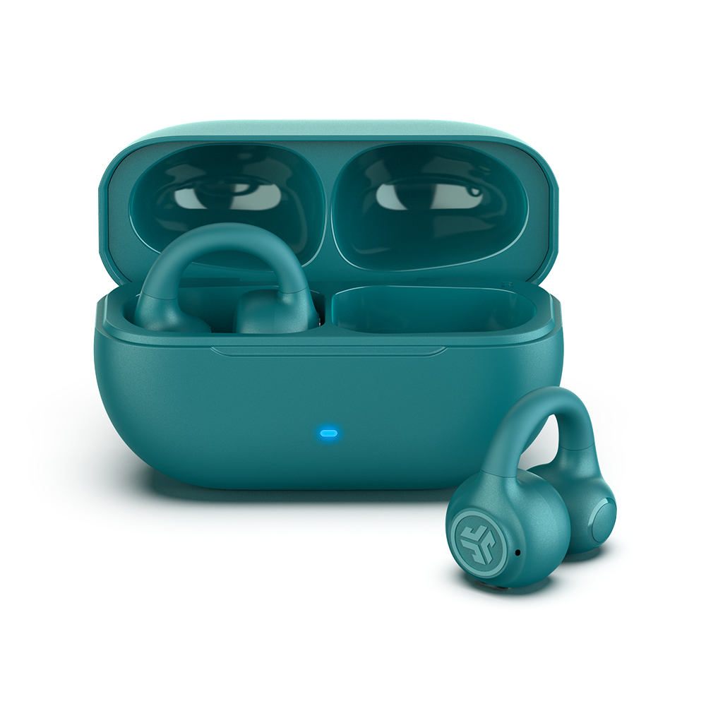 photo JLAB Flex Open Air Clip Earbuds IEUEBFLEXRTEL124 True Wireless, Teal