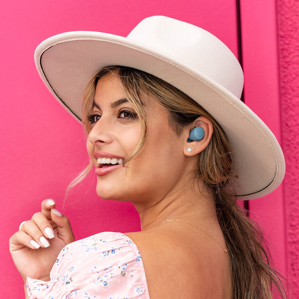 JLAB Go Air Pop Earbuds IEUEBGAIRPOPRSLT124 True Wireless, Slat