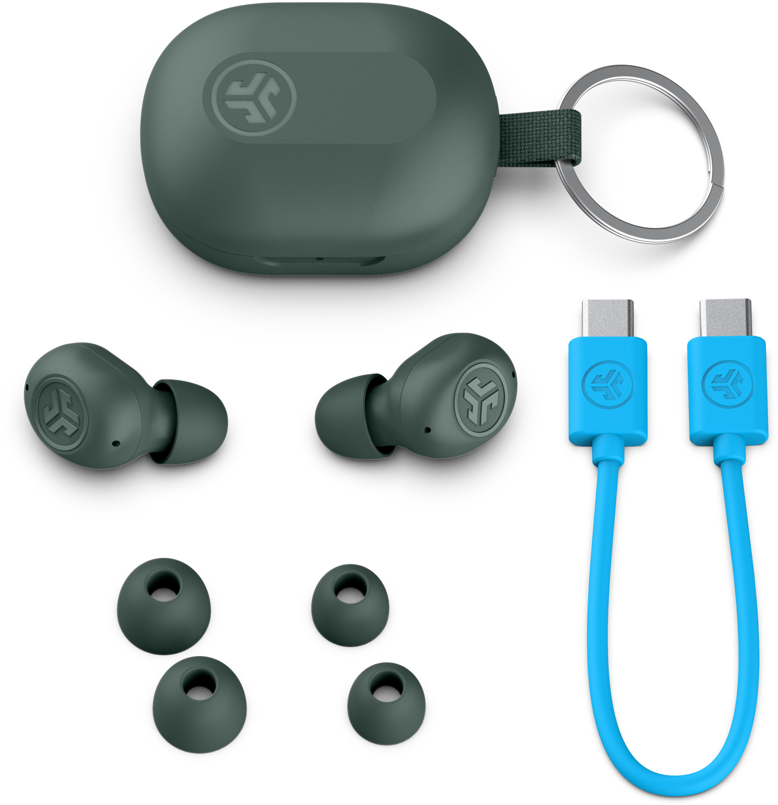 JLAB JBuds Mini True Wireless IEUEBJBMINIRSGE124 Sage Grey