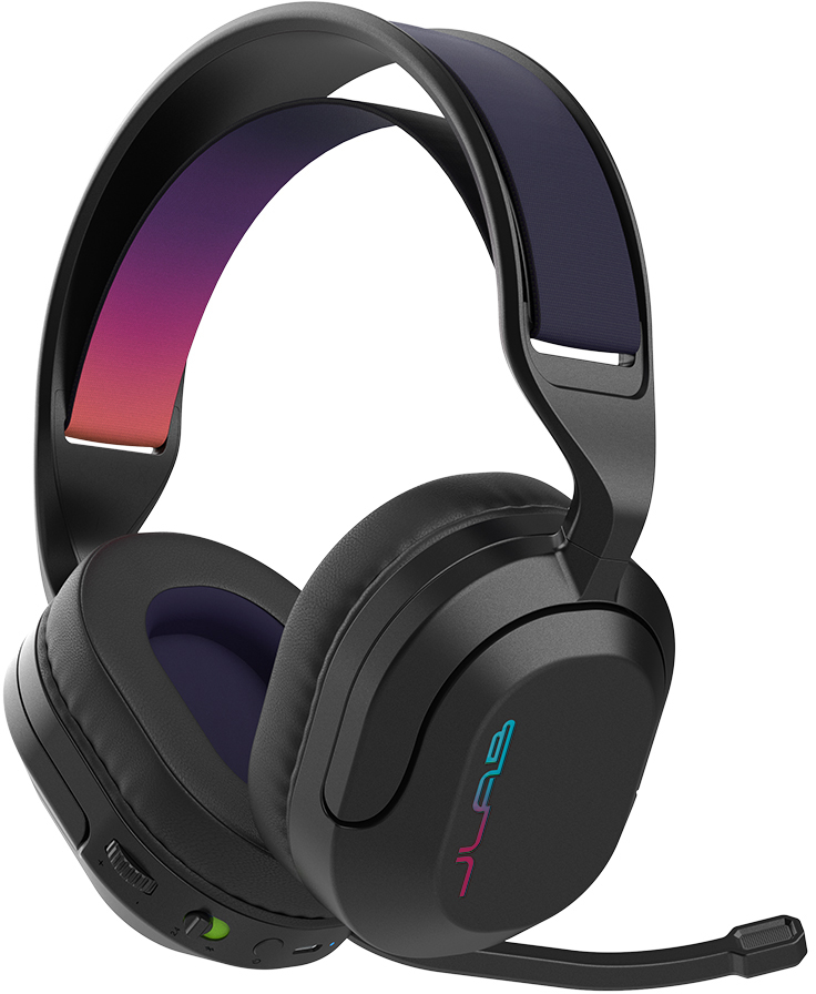 photo JLAB Nightfall Gaming Headset IEUGHBNHTFALLRBLK4 Wireless, Black