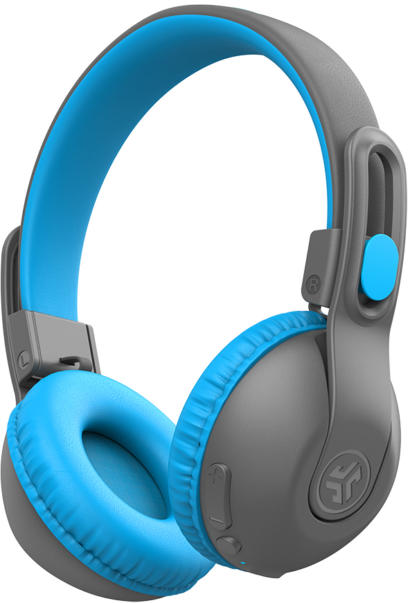 photo JLAB JBuddies Studio2 Kids Headph. IEUHBKSTU2RGRYBLU122 Wireless, Blue,Gray