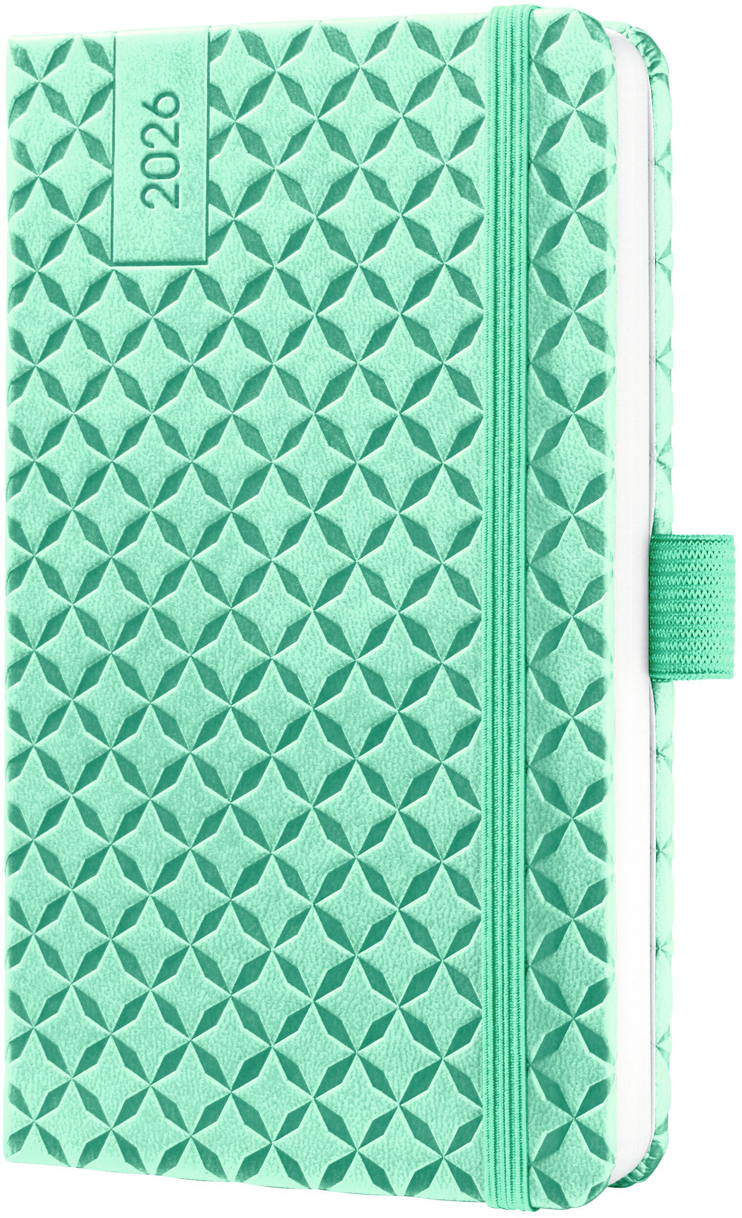 photo JOLIE Agenda Flair 2026 J6126 1S/2P mint green ML A6
