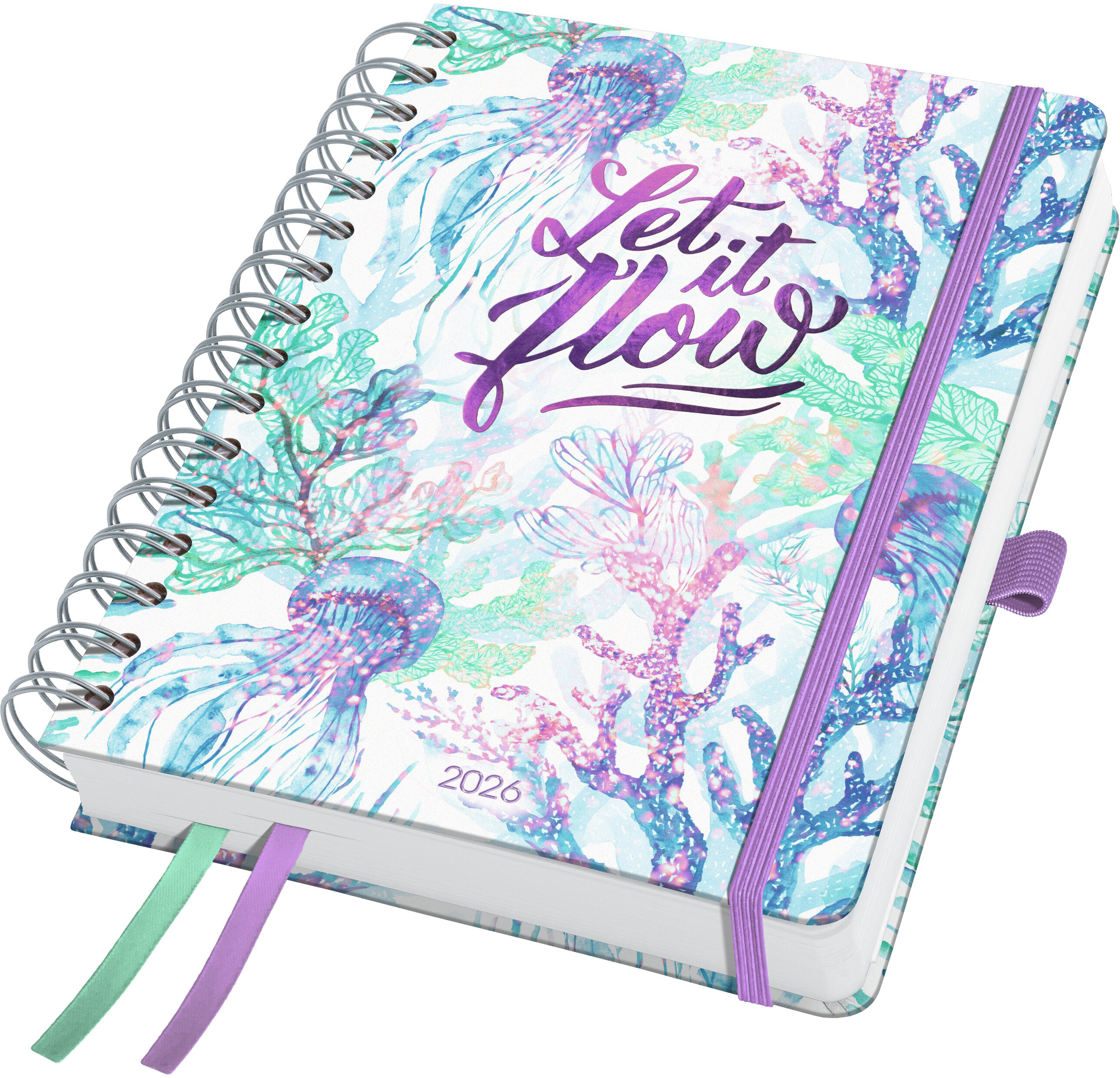 photo JOLIE Agenda Inspire 2026 J6604 1S/2P underwater miracle ML A5