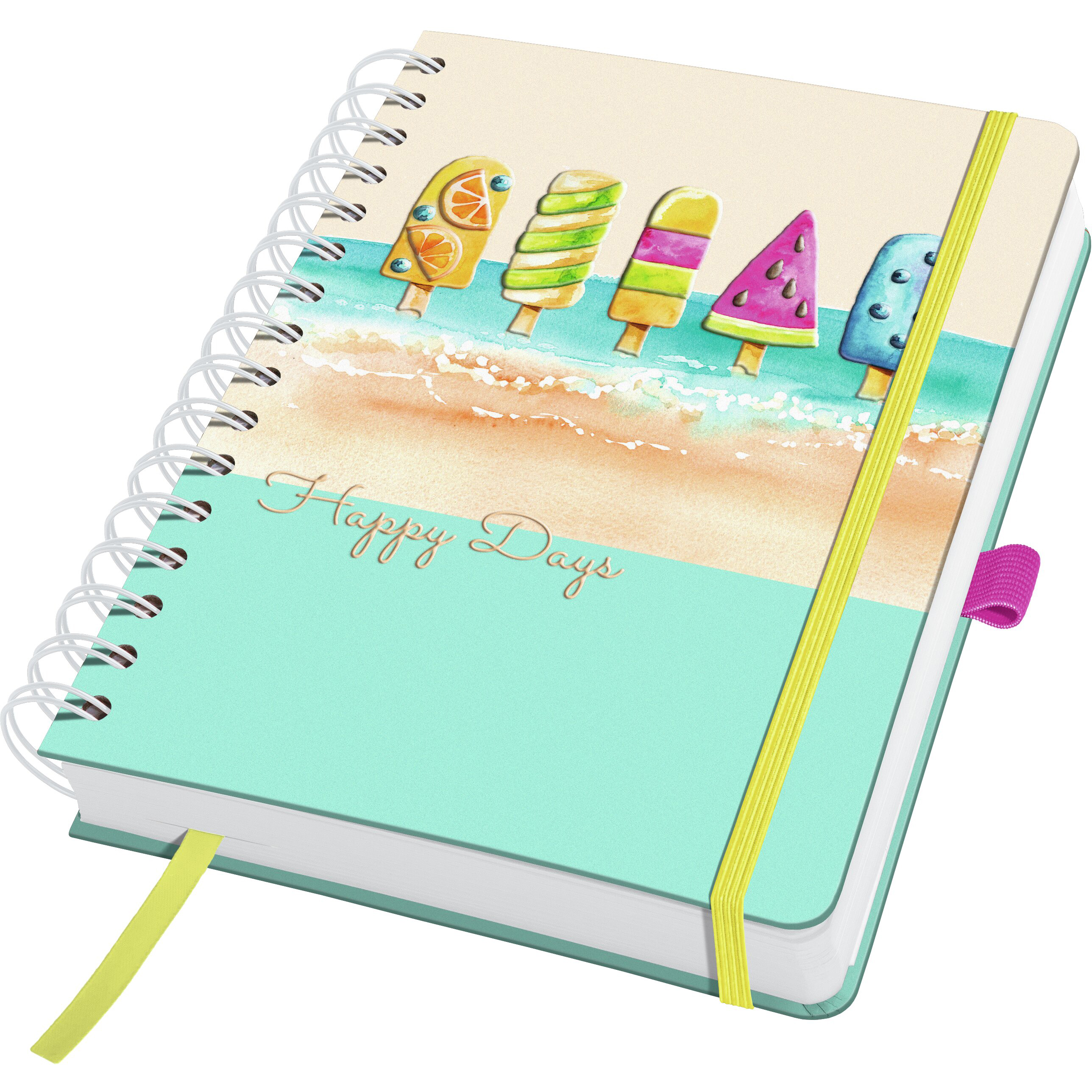 photo JOLIE Carnet Sprial A5 JN655 Summer Breeze dot 240 p.
