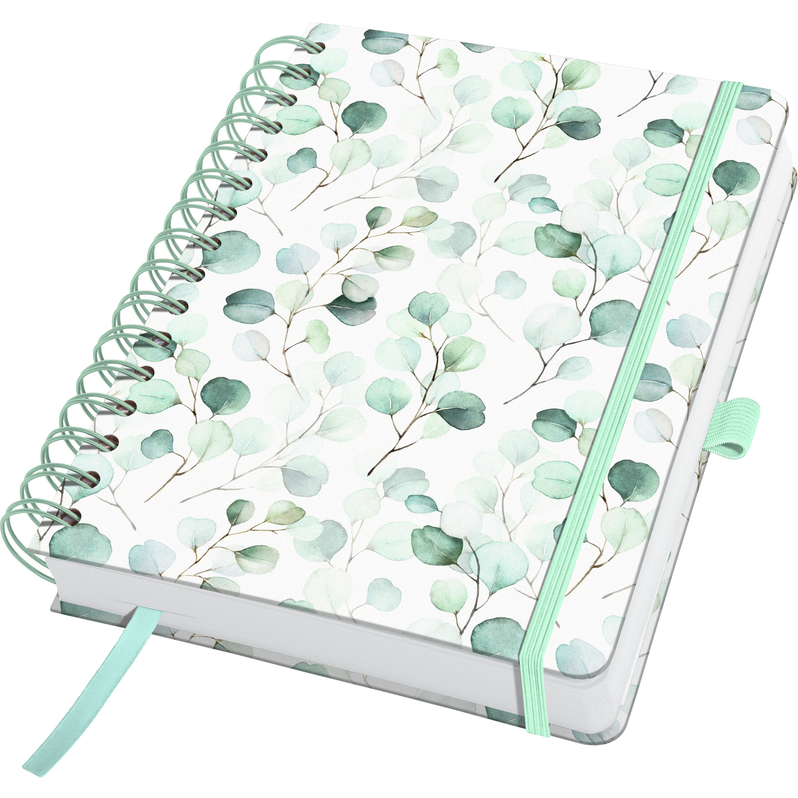 photo JOLIE Carnet Sprial A5 JN656 Eucalyptus Day blanco 240 p.