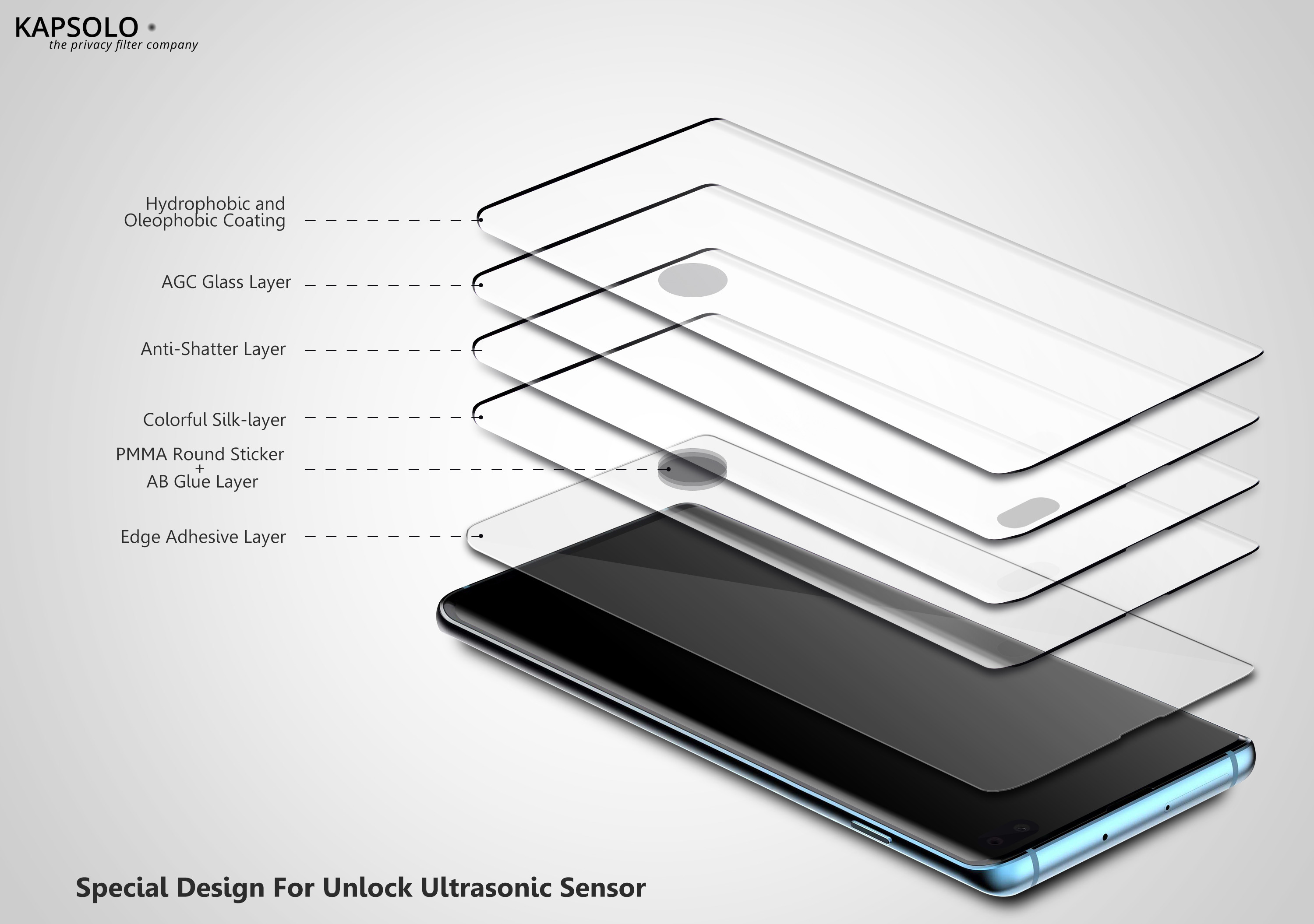 KAPSOLO Verre Trempé Protecteur Ecran KAP30269 Samsung Galaxy Note 20