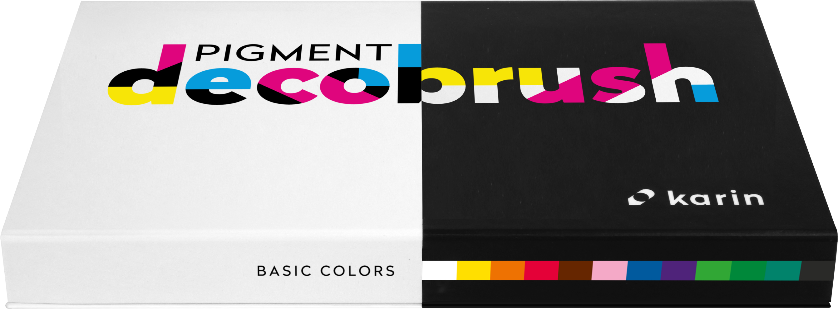 KARIN Pigment Deco Brush 29C1 Basic Colors Set 12 couleurs