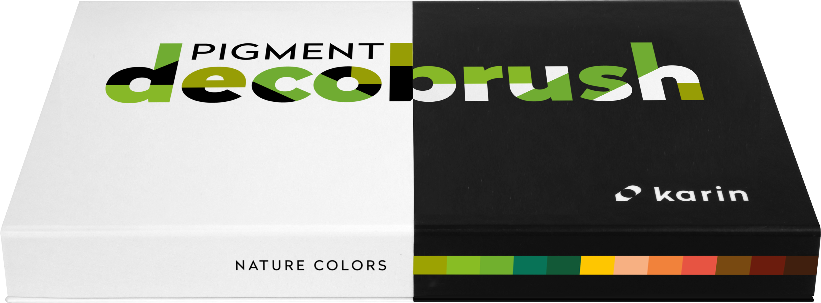 KARIN Pigment Deco Brush 29C3 Nature Colors Set 12 couleurs
