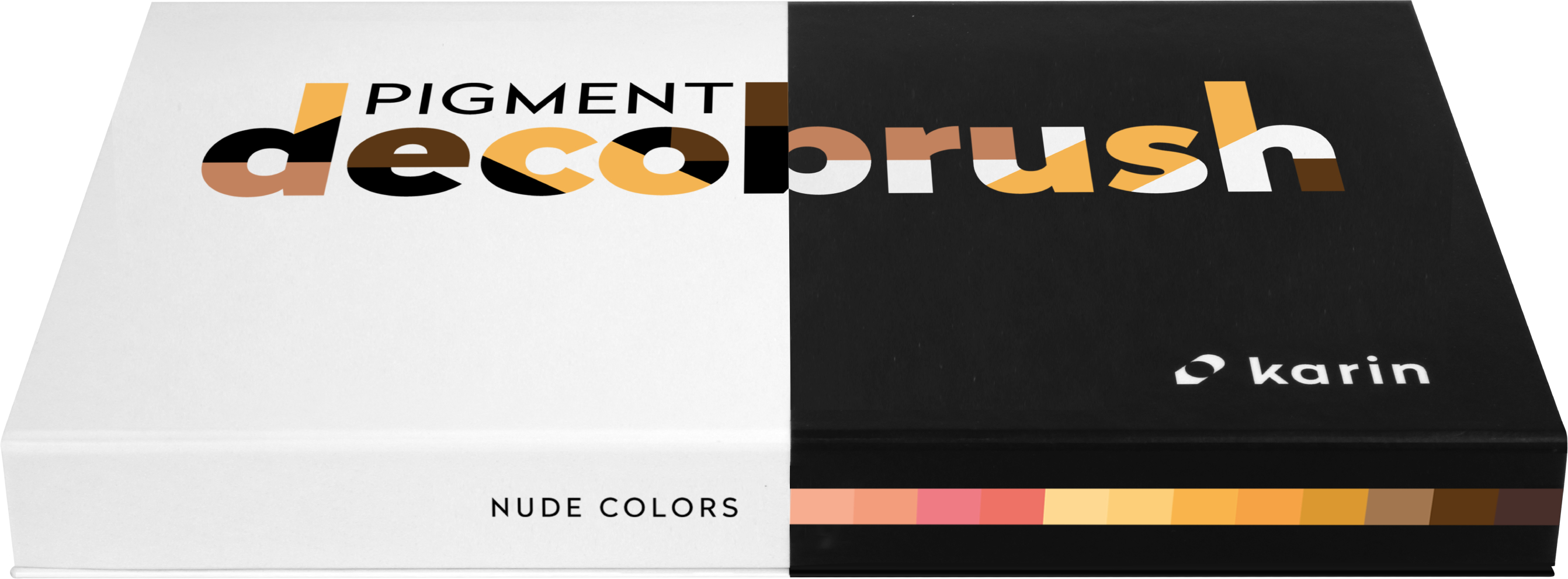 KARIN Pigment Deco Brush 29C4 Nude Colors Set 12 couleurs