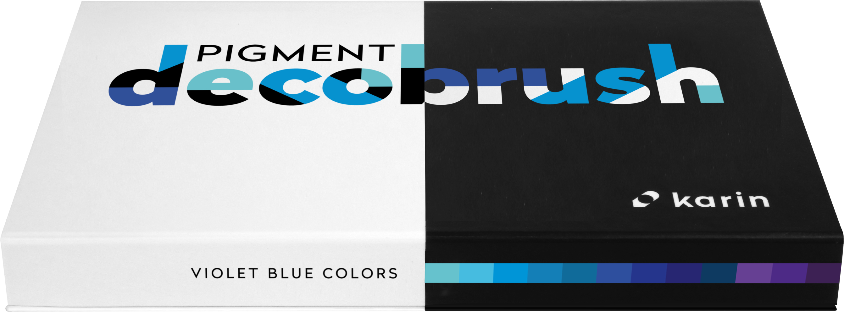 KARIN Pigment Deco Brush 29C5 Violet-Blue Set 12 couleurs