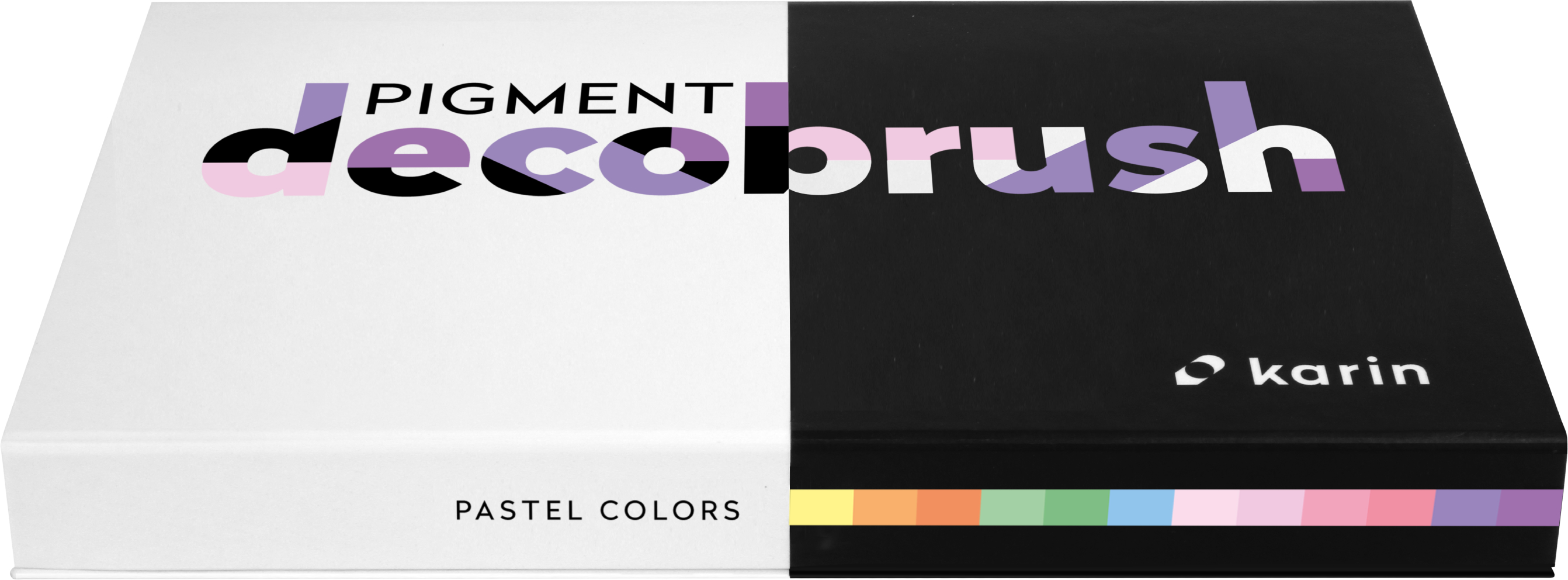 KARIN Pigment Deco Brush 29C7 Pastel Colors Set 12 couleurs
