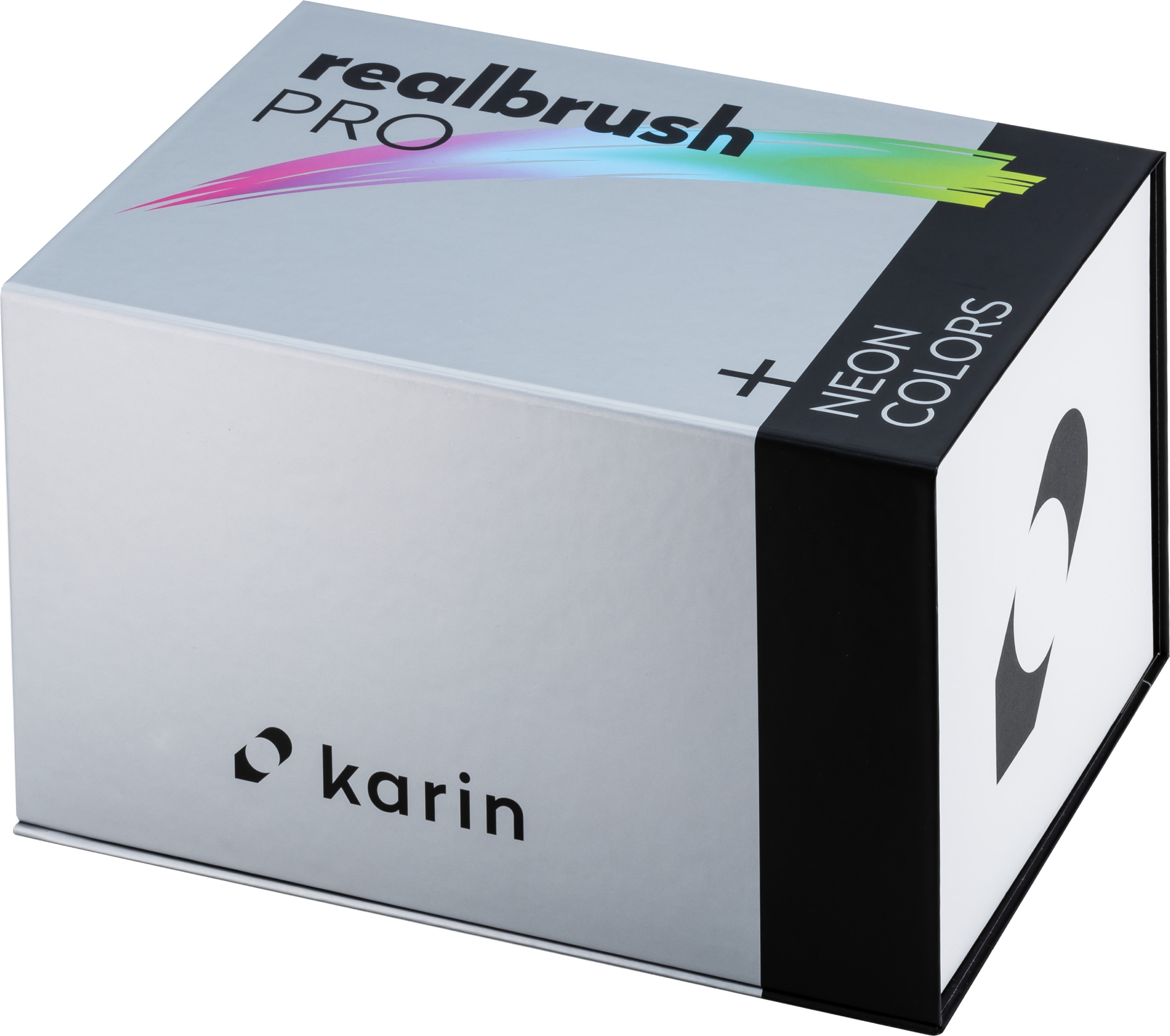 KARIN Real Brush Pen Pro 0.4mm 31C13 Mega Box, 3 Blender 72 pièces