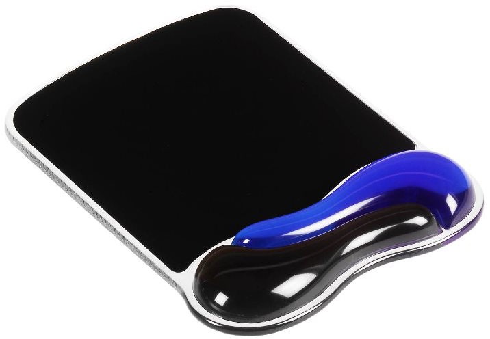 KENSINGTON Gel-Mousepad Duo 62401 blk/blu blk/blu