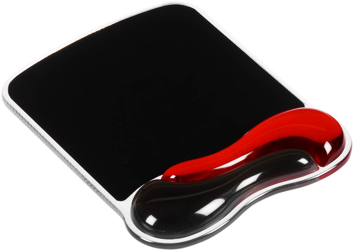 KENSINGTON Gel-Mousepad Duo 62402 blk/red blk/red