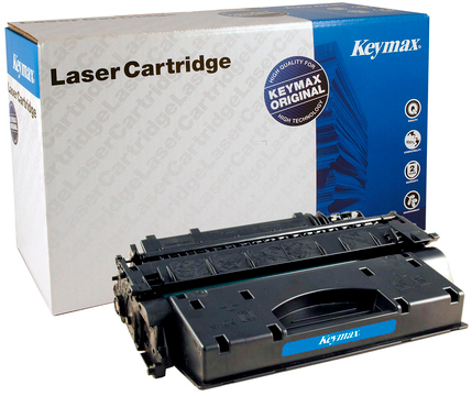 photo KEYMAX Cartouche CLR HY noir CE505XKEY pour HP LJ P2055 6500 pages