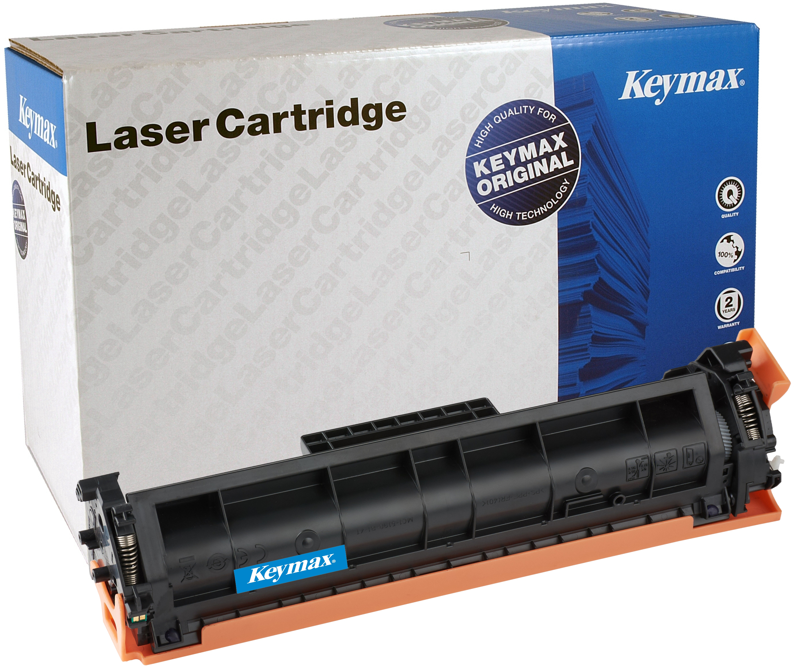 KEYMAX RMC Cartouche toner 17A noir CF217AKEY p.HP LaserJet Pro M102 1600 p.