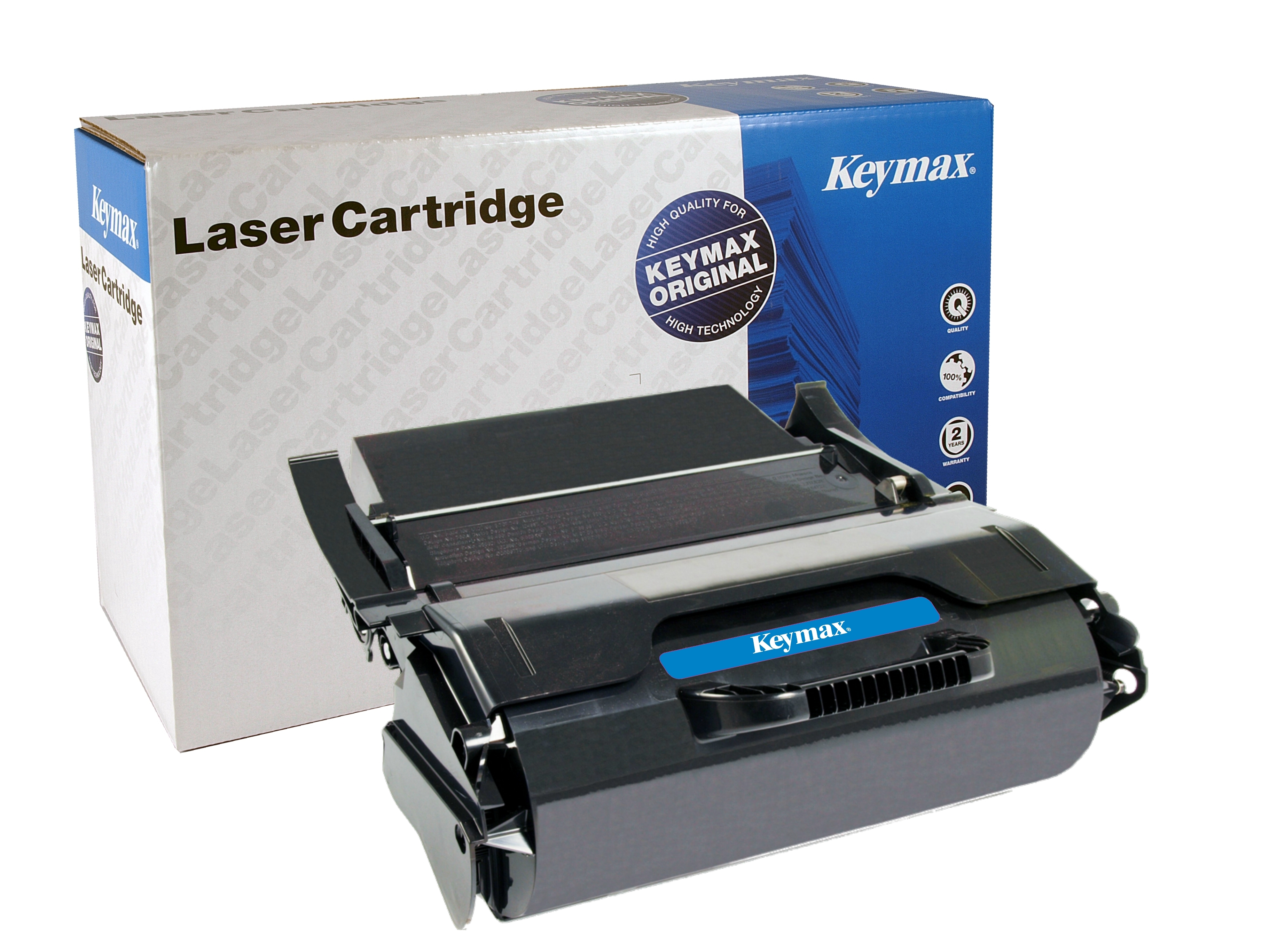 photo KEYMAX Cartouche CLR noir T650H21E p. Lexmark T650 25'000 pages