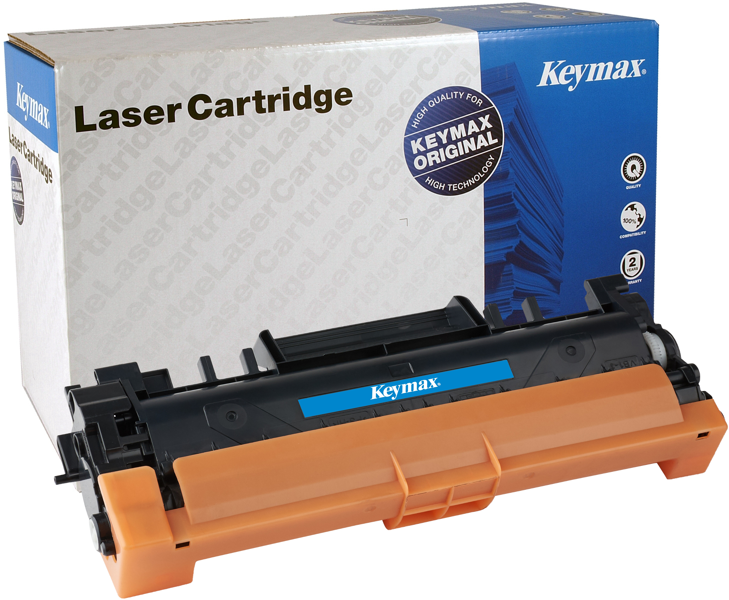 photo KEYMAX RMC Cartouche toner HY noir TN-2420KEY p.Brother HL-L2350 3000 p.
