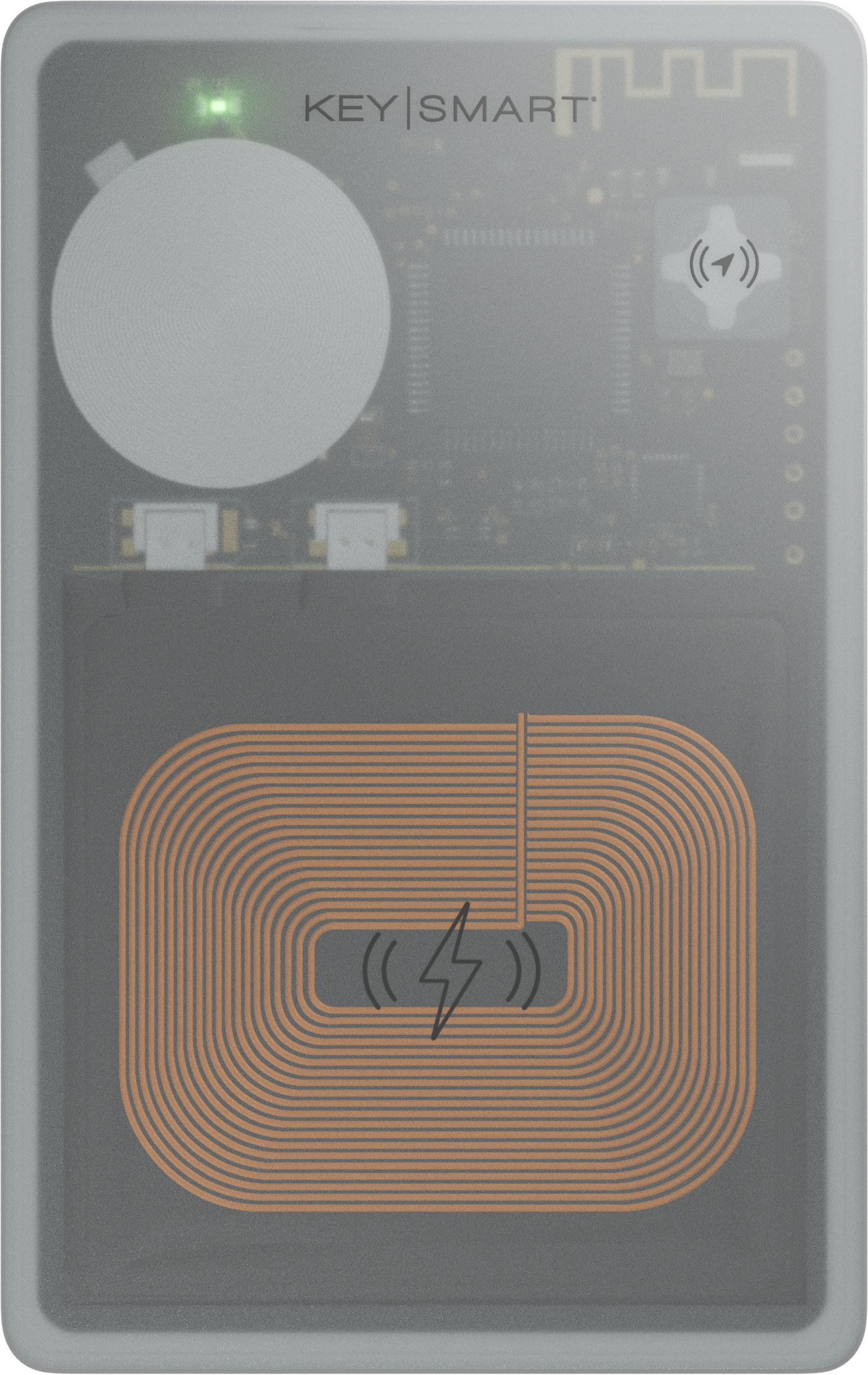 photo KEYSMART SmartCard Dual KS500-V3-CGH Google & Apple Clear