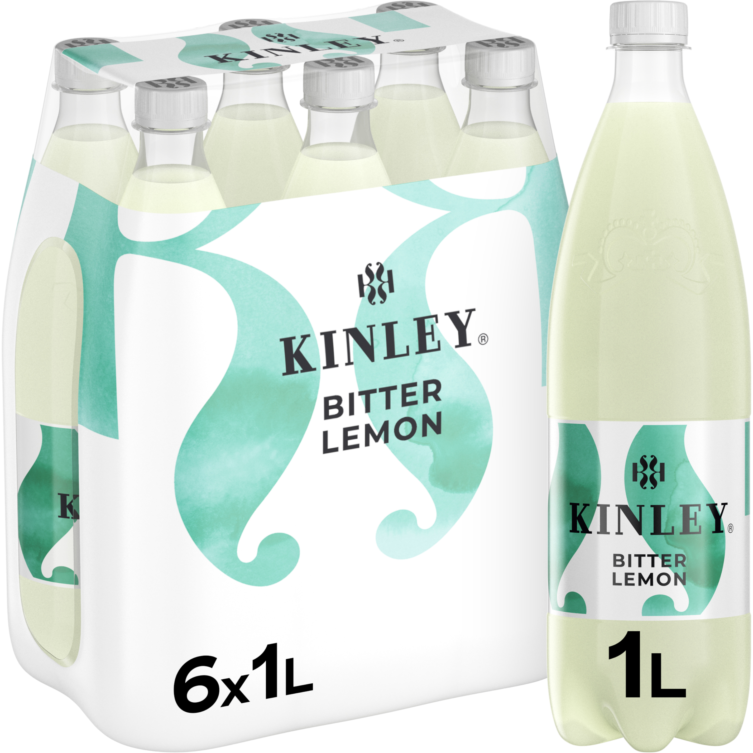 photo KINLEY Bitter Lemon 1374905 100cl, 6 pcs.
