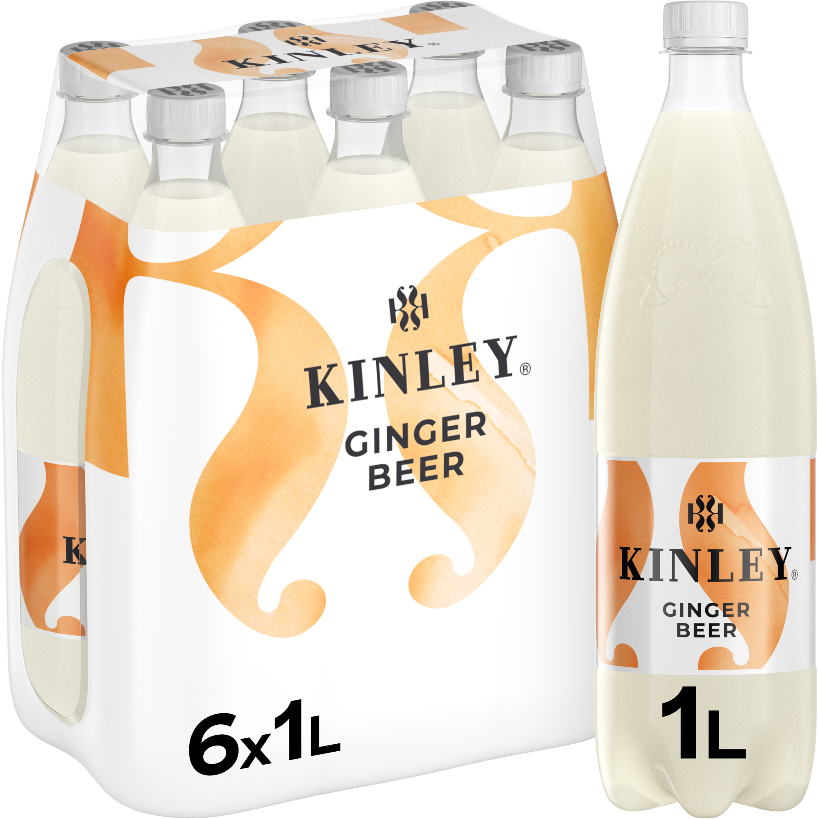 photo KINLEY Ginger Beer 2464601 100cl, 6 pcs.