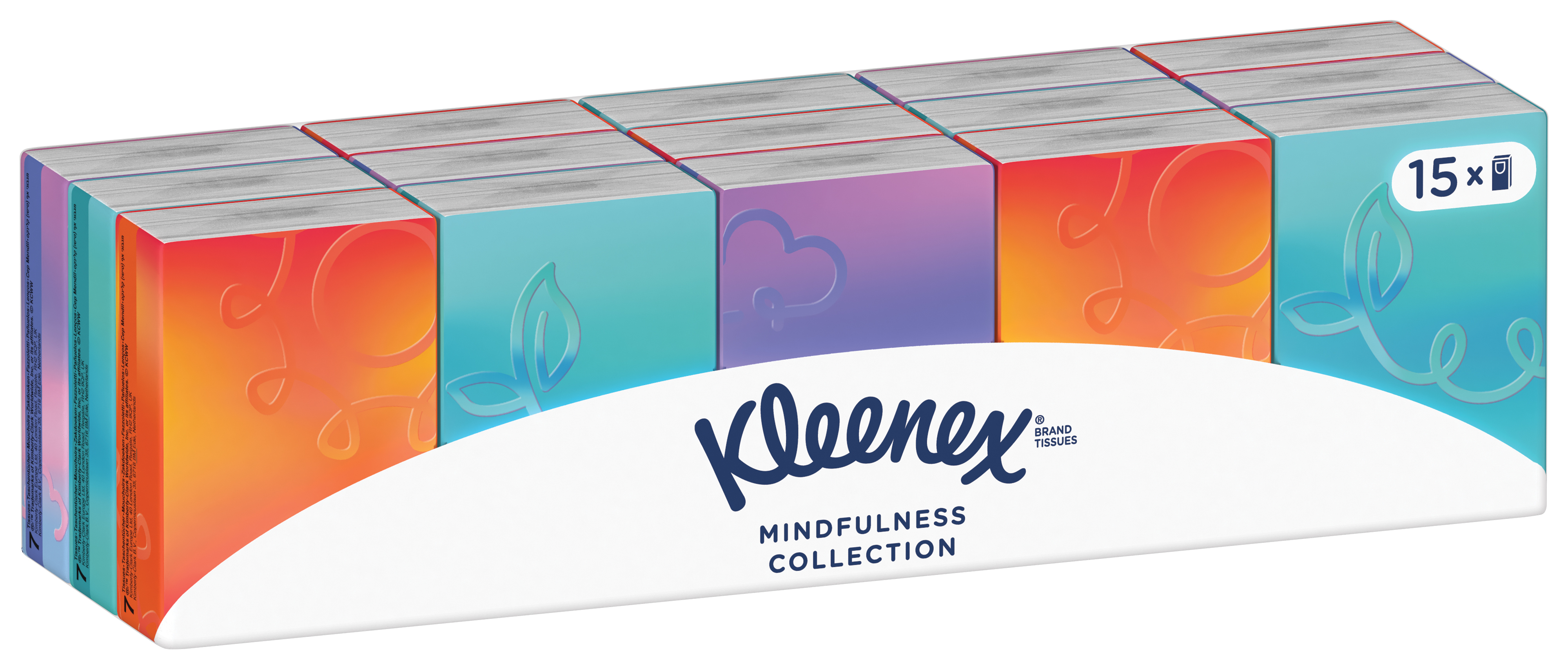 KLEENEX Mouchoirs collection mini 3518109 3 pils 15 pcs.