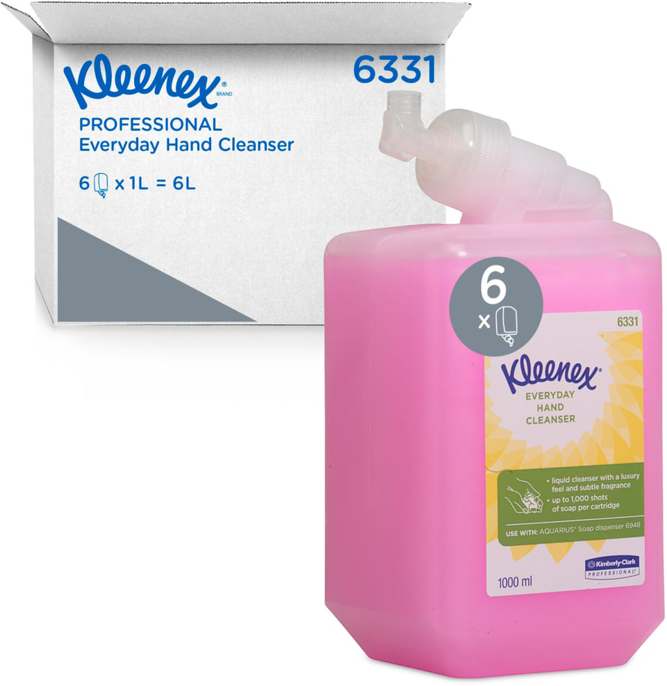 KLEENEX Liquid soap 1lt 6331 pink parfumé