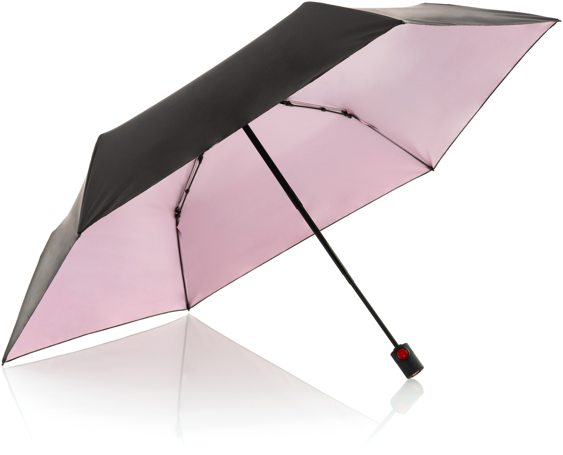 KNIRPS Parapluie U.200 HeatShield 2200.100.9 noir/rose, Duomatic
