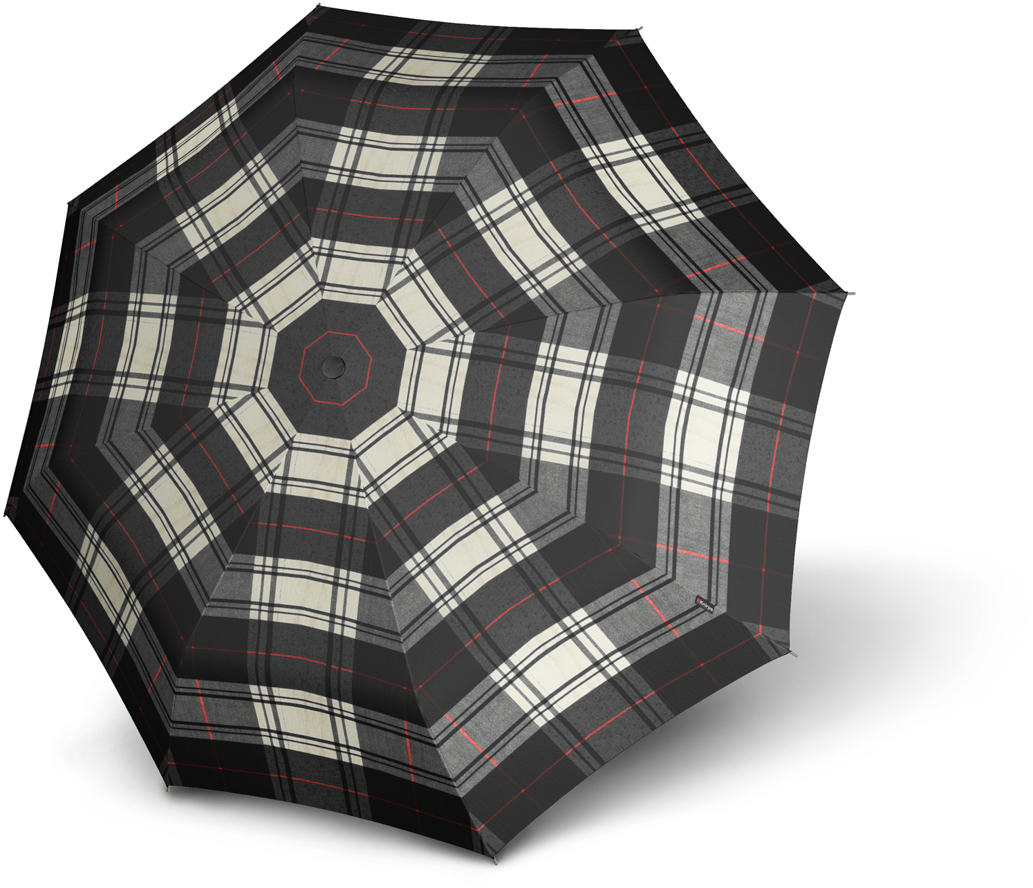 KNIRPS Parapluie T.200 3201.528.0 noir/blanc, Duomatic