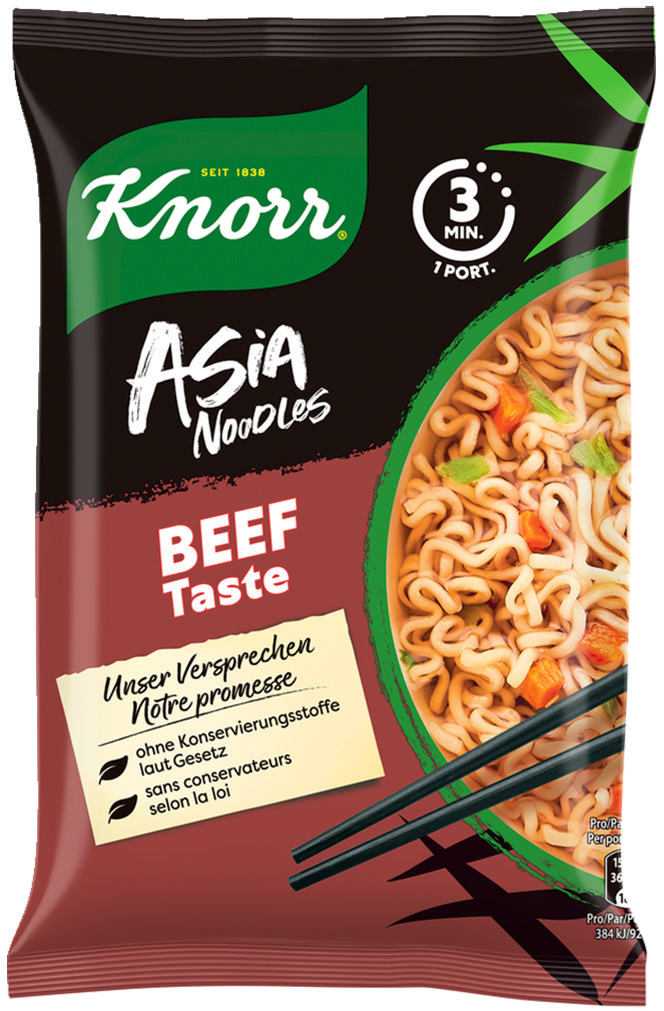 photo KNORR Asia Noodles Beef 3188 Sac 70g