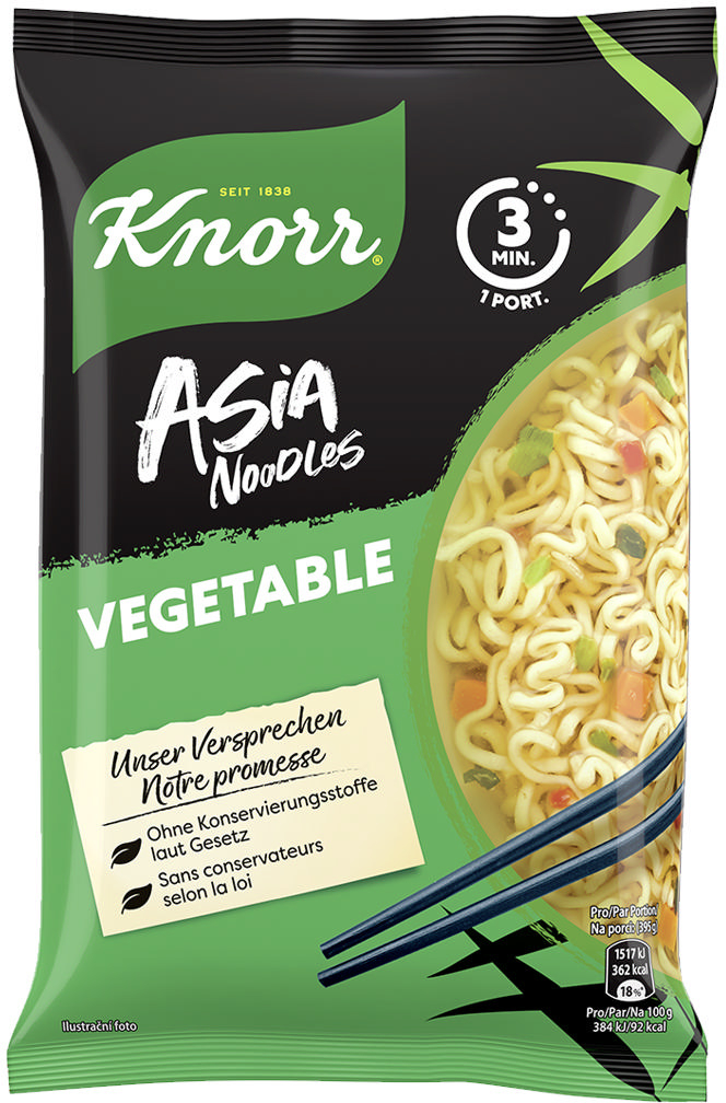 photo KNORR Asia Noodles Vegetable 3819 Sac 70g