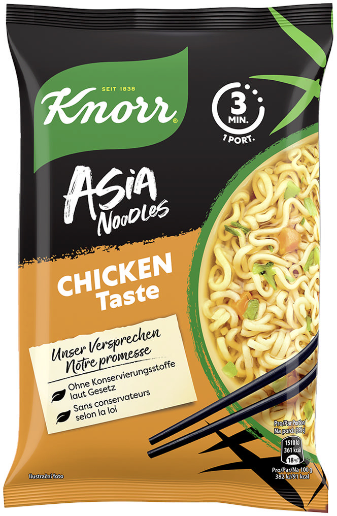 photo KNORR Asia Noodles Chicken 7809 Sac 70 g