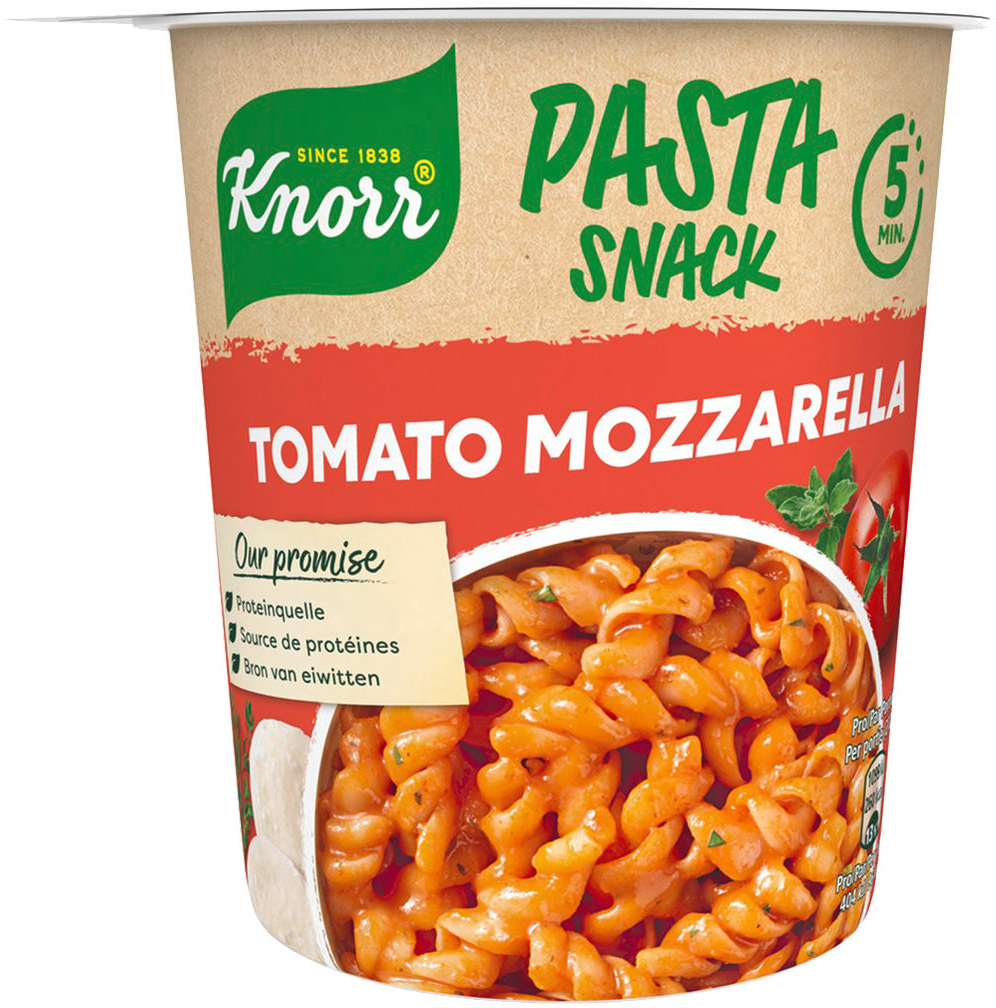 photo KNORR Pasta Tomato Mozarella 8525 Cup 72g