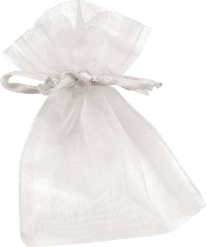 photo KNORR PRANDELL Sachets organza 10x8cm 216399410 blanc