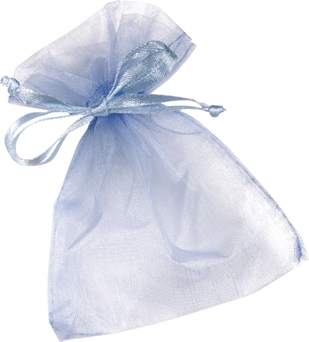 photo KNORR PRANDELL Sachets organza 13x10cm 216399576 bleu