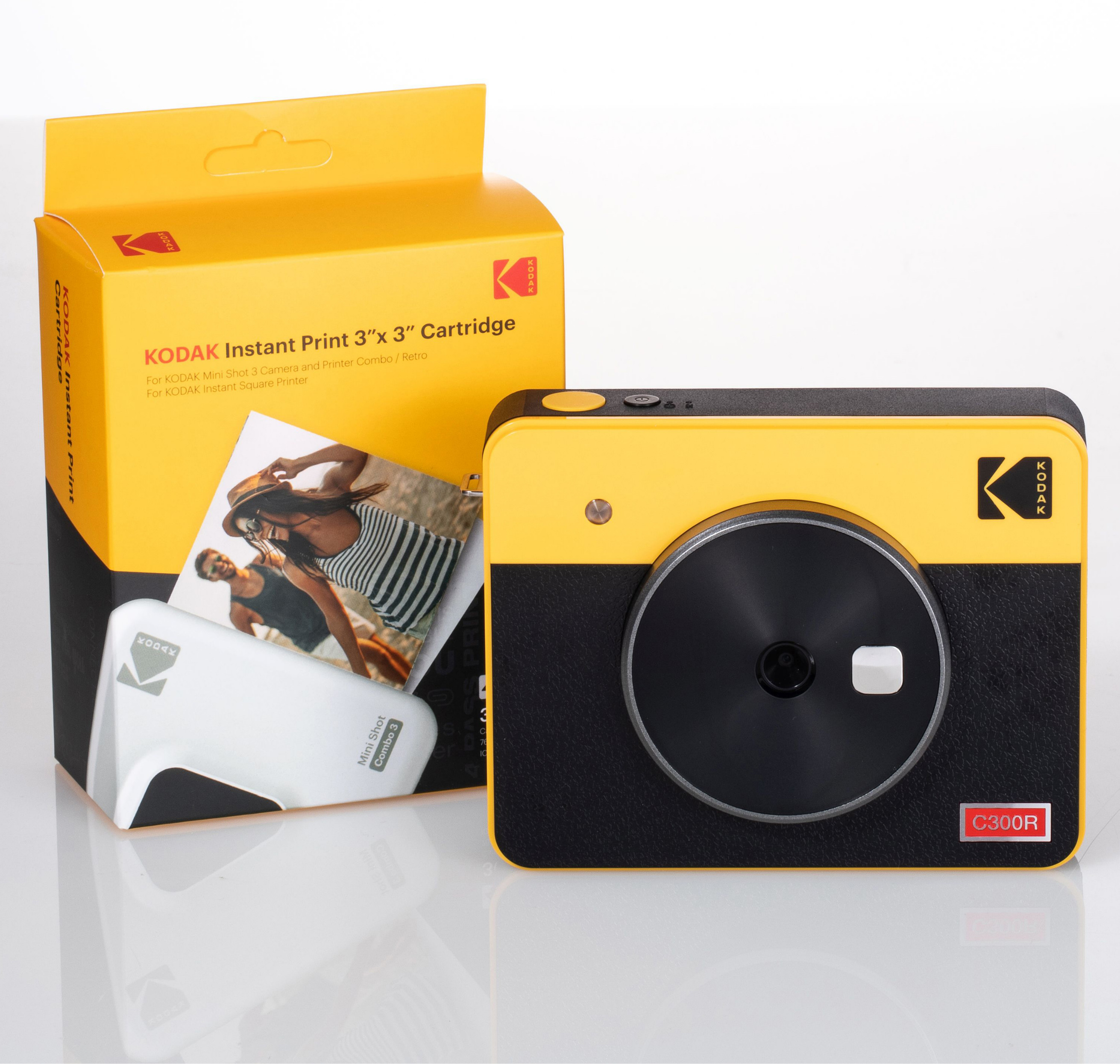 KODAK Cam Mini Shot 3 Retro KOCAM300RY Yellow