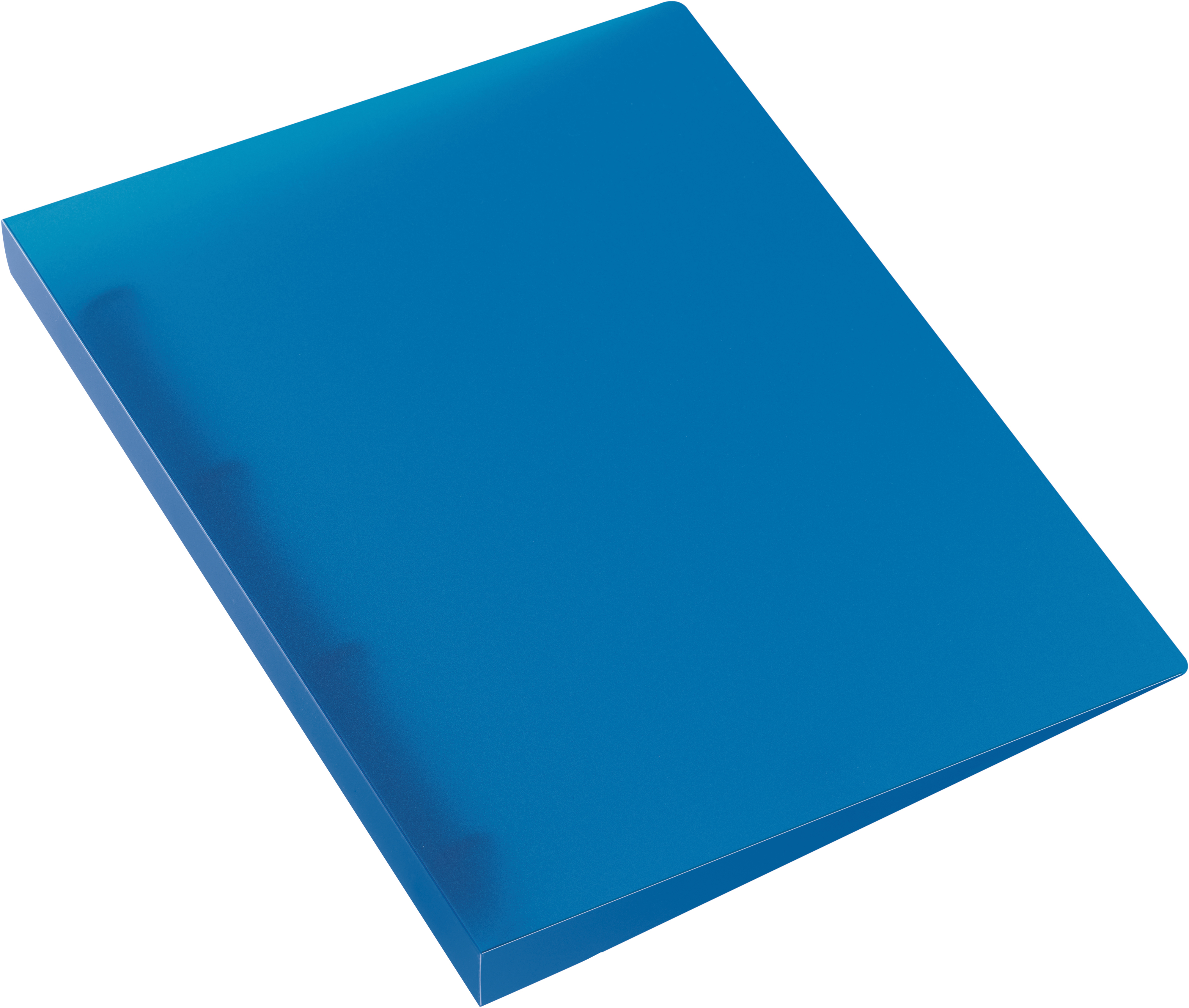 KOLMA Livre présentation Easy KF A4 02.802.05 bleu, 4-anneaux, 3cm