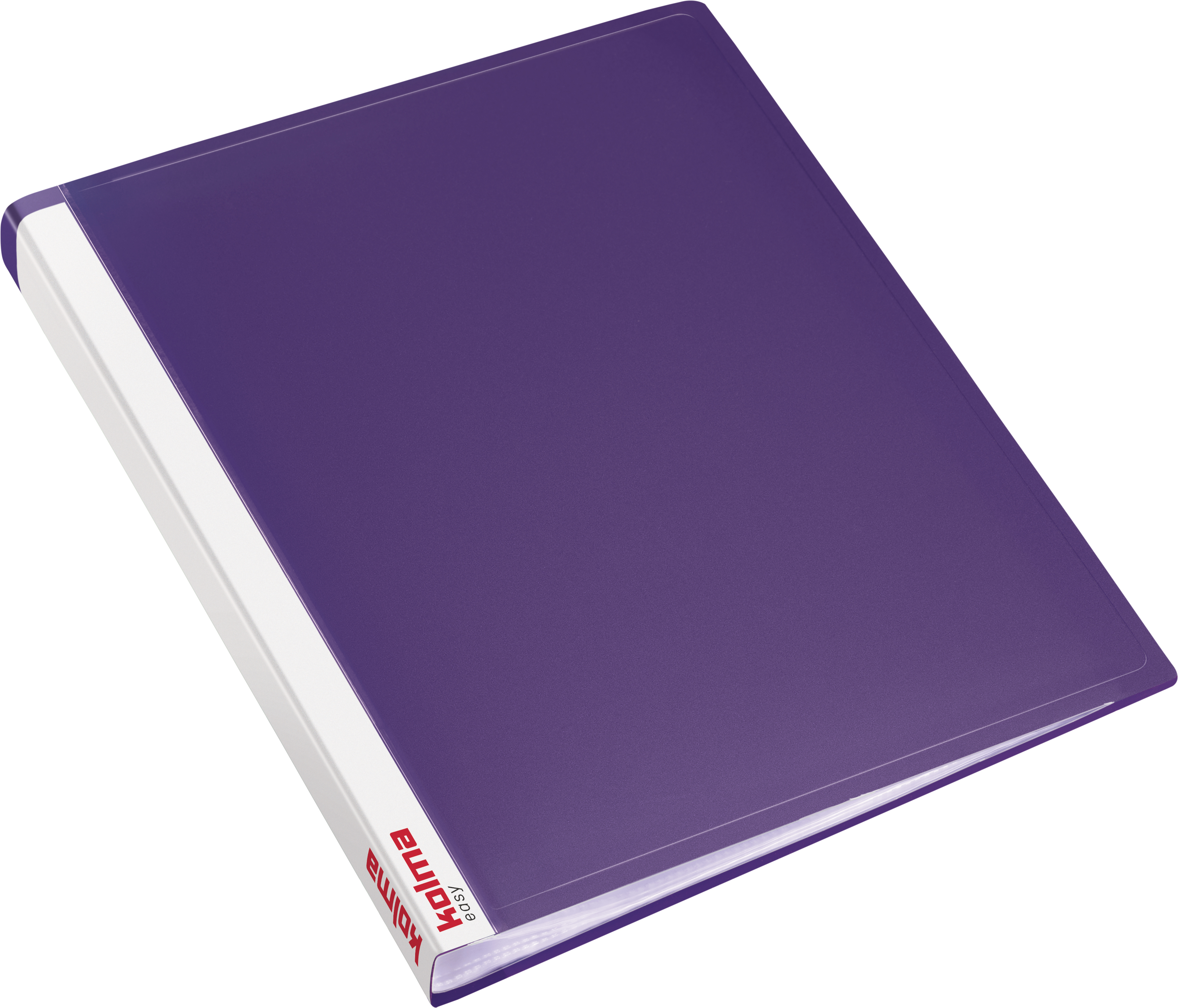 KOLMA Livre présentation Easy A4 03.752.13 violet 20 poches