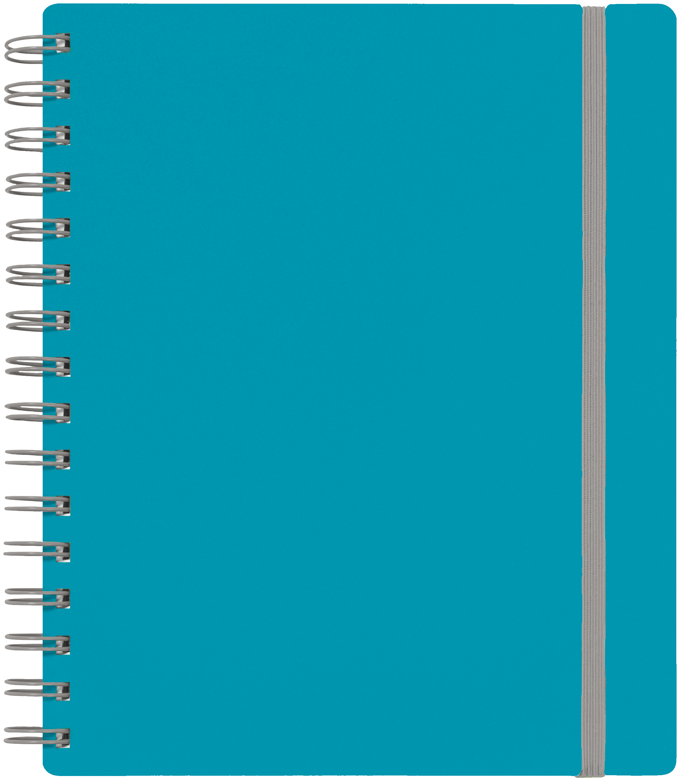 photo KOLMA Carnet spirale Doppia A5 06.543.20 bleu/gris, carr. 100 feuille