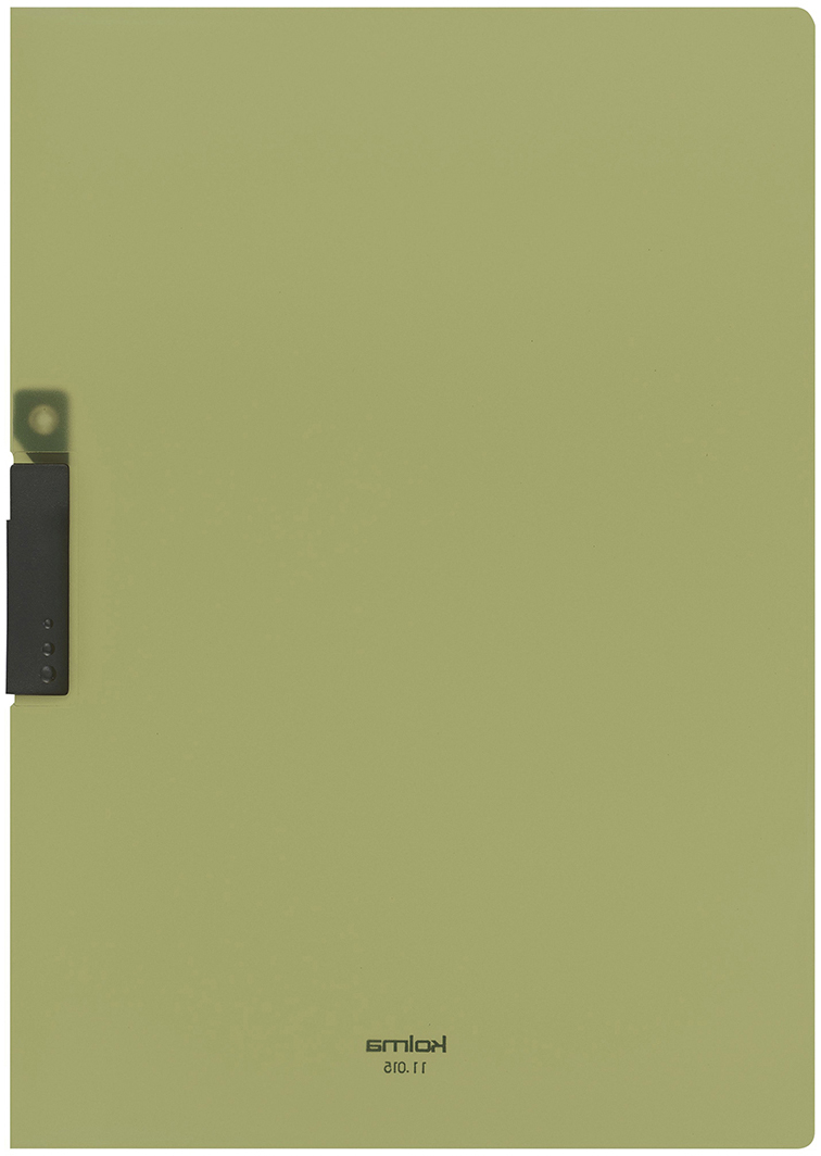 KOLMA Klemmhefter Easy A4 11.015.21 olivgrün 25 Blatt