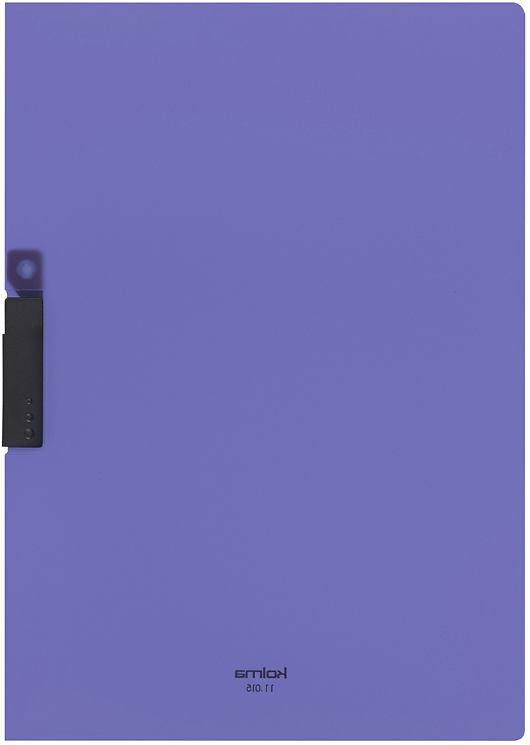 KOLMA Klemmhefter Easy A4 11.015.25 lila 25 Blatt