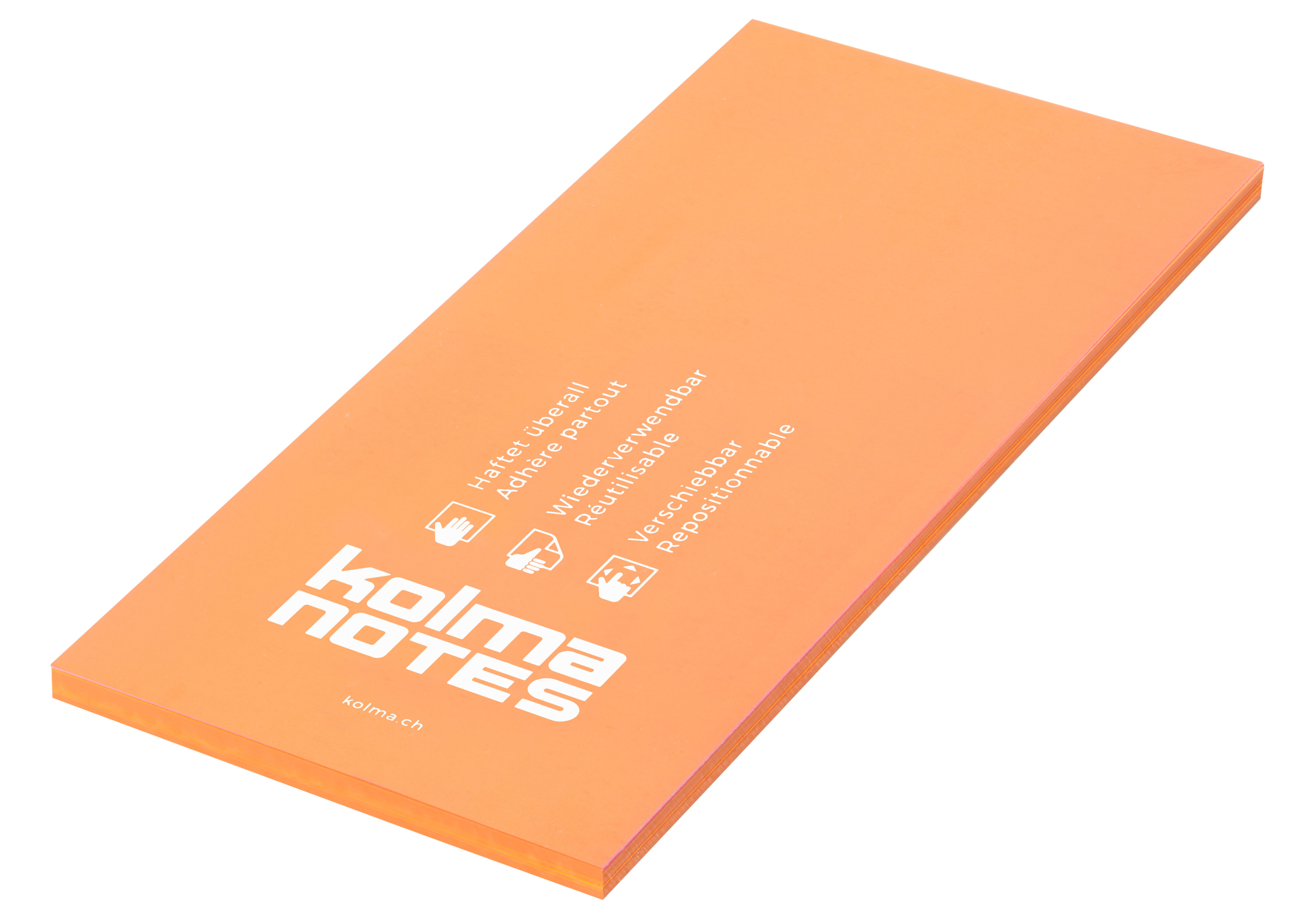 KOLMA kolma NOTES 99x210mm 13.010.12 1x100 pages orange