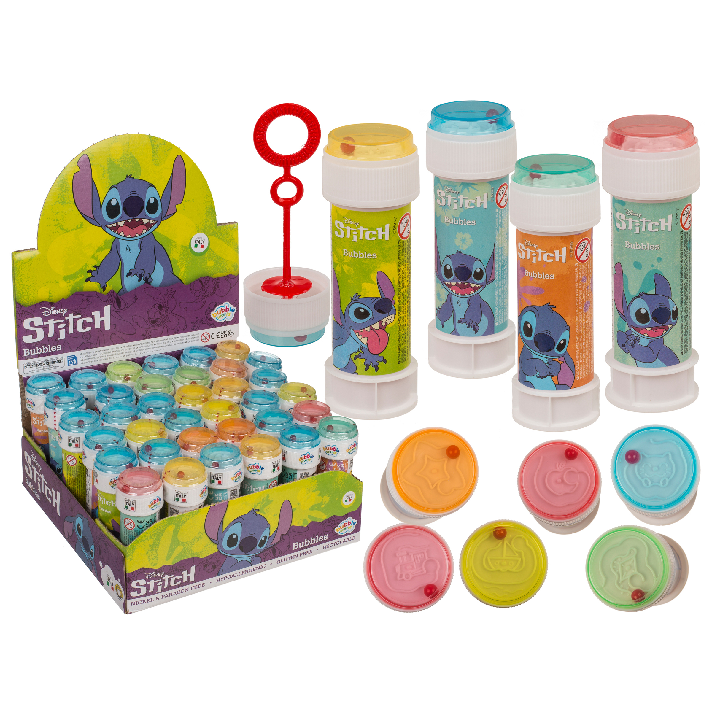 photo KOOLKIDZ Bulles de savon 60ml 3062863 4 assortis, Lilo & Stitch