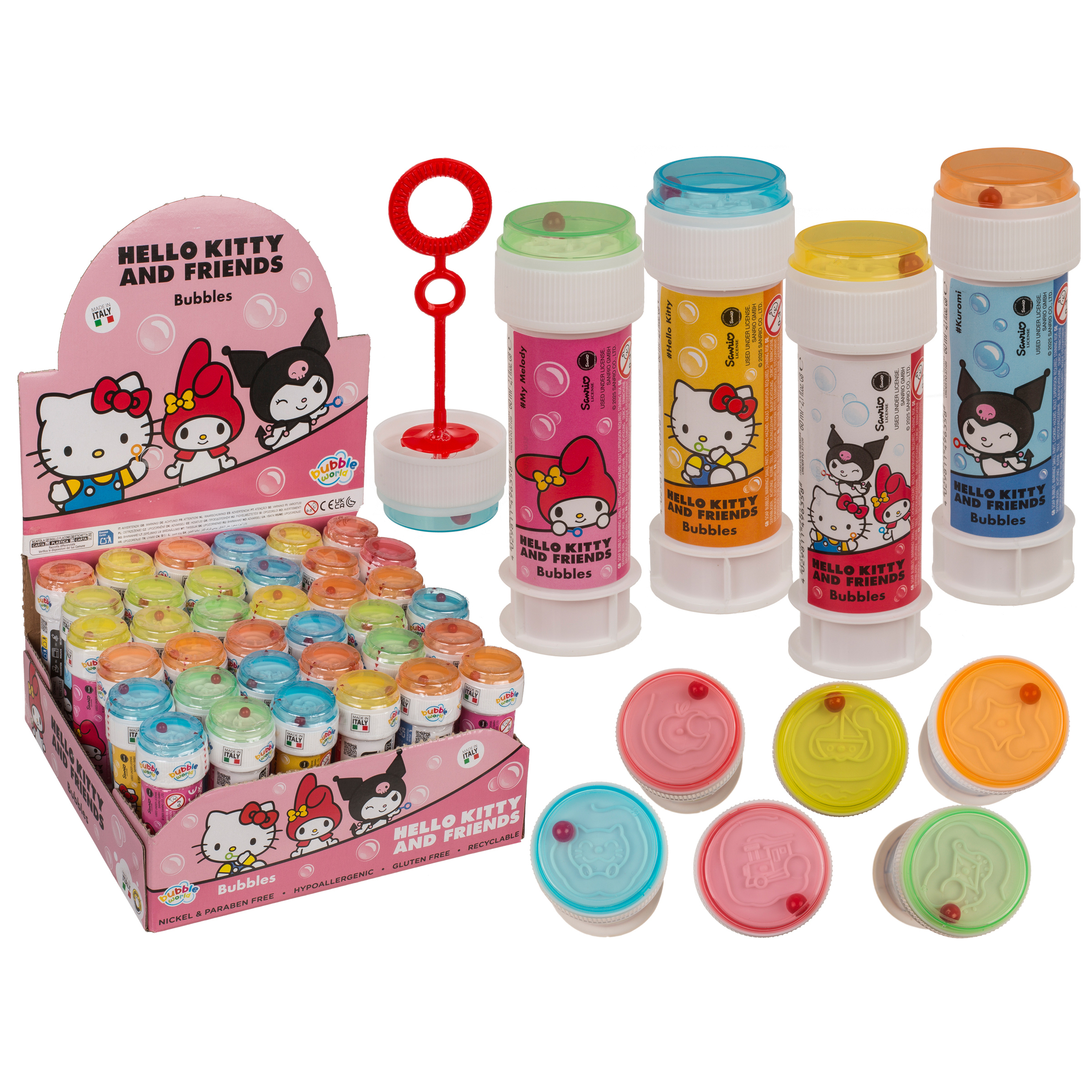 photo KOOLKIDZ Bulles de savon 60ml 3062864 4 assortis, Hello Kitty