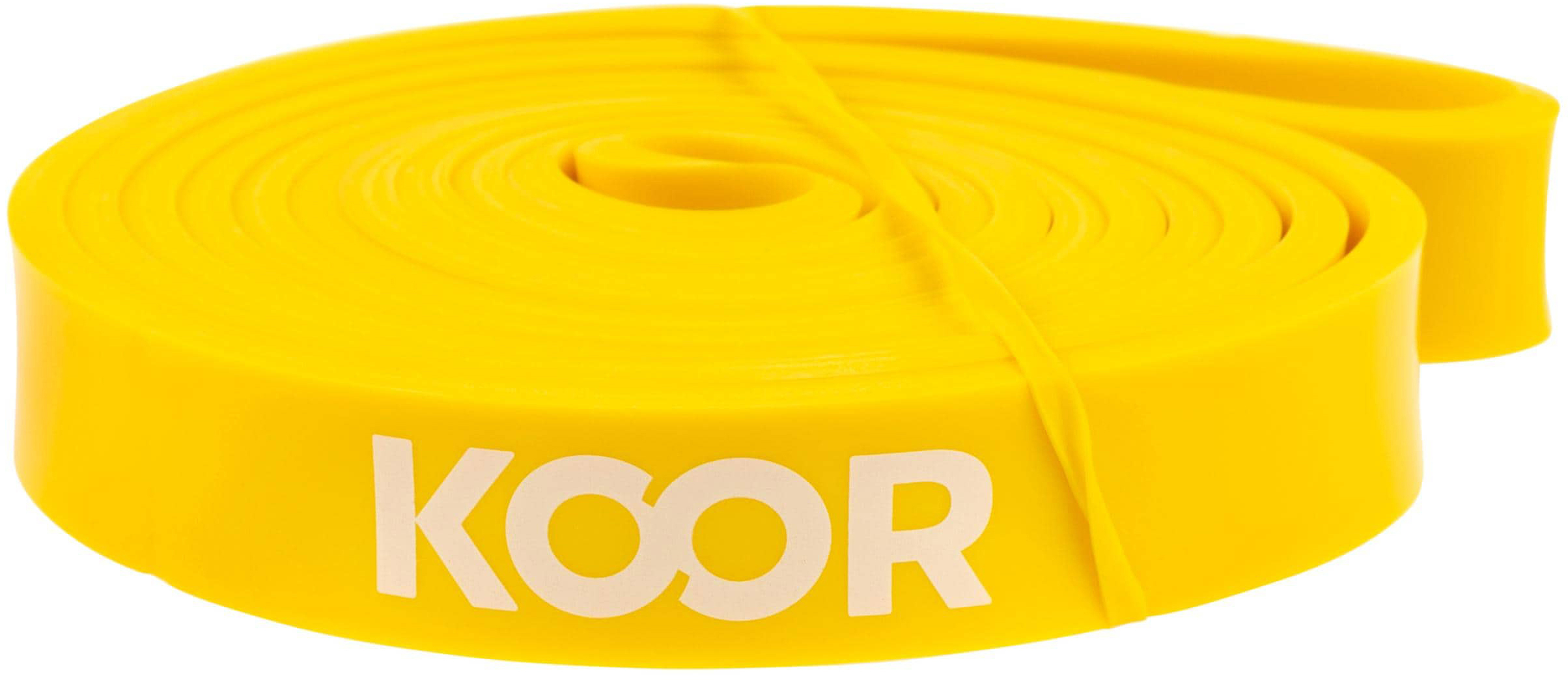 photo KOOR bande de fitness F00925 jaune, léger