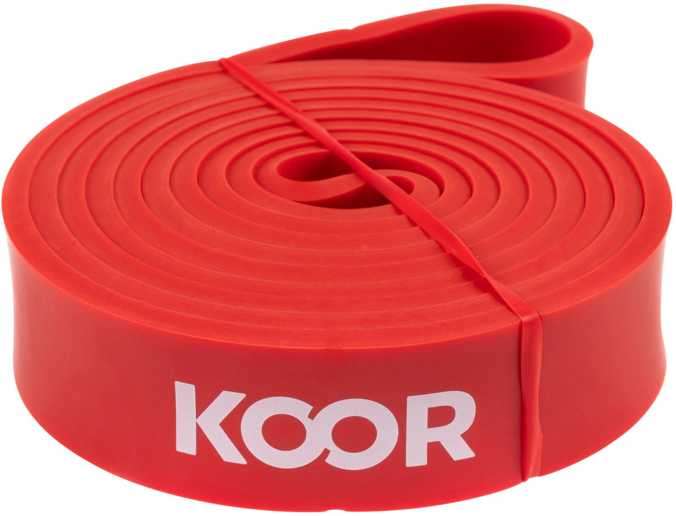 photo KOOR bande de fitness F00928 rouge, très fortement