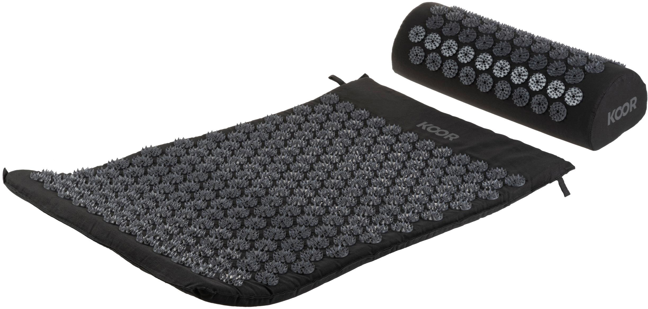 photo KOOR Tapis acupress. + couss. F01574 noir