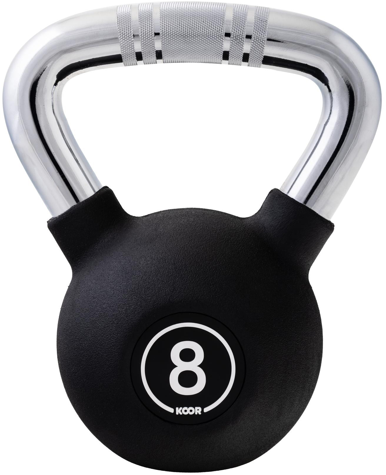 photo KOOR Kettlebell 8kg F02631 noir