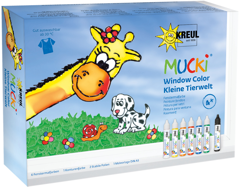 photo KREUL Peinture pour fenêtres 29ml 24451 7 couleurs